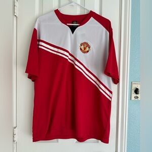 Manchester United FC Soccer Officially Licensed Adult Poly Jersey size XL
